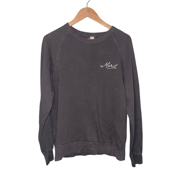 Sweaters - Merit Coffee grey soft pullover sweater